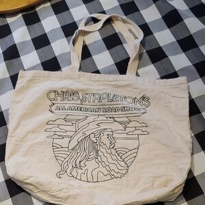 🐻  All American Road Show Cream Tote